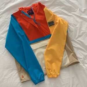 Teddy Fresh Color Block Jacket